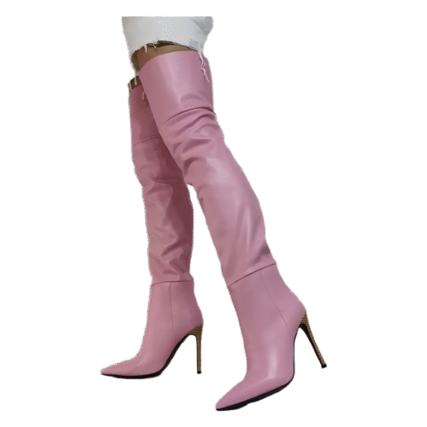 Custom-made Elegant Over-the-Knee Boots - Image 4