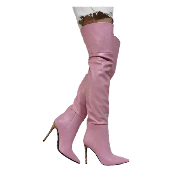 Custom-made Elegant Over-the-Knee Boots - Image 3